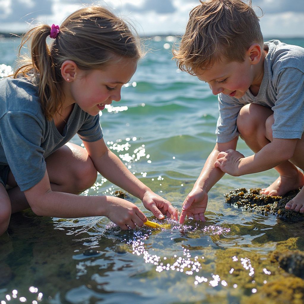 marine biology education rock pool exploration