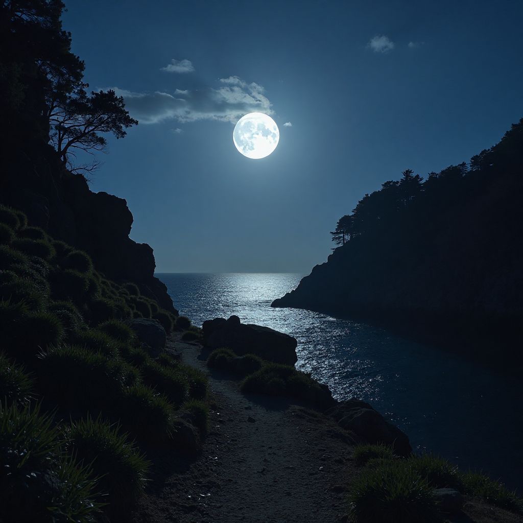 Full Moon Coastal Hike